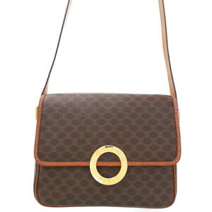 Celine Macadam Circle Logo Shoulder Bag